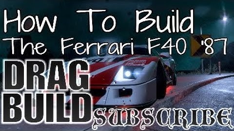 NFS HEAT || Ferrari F40 