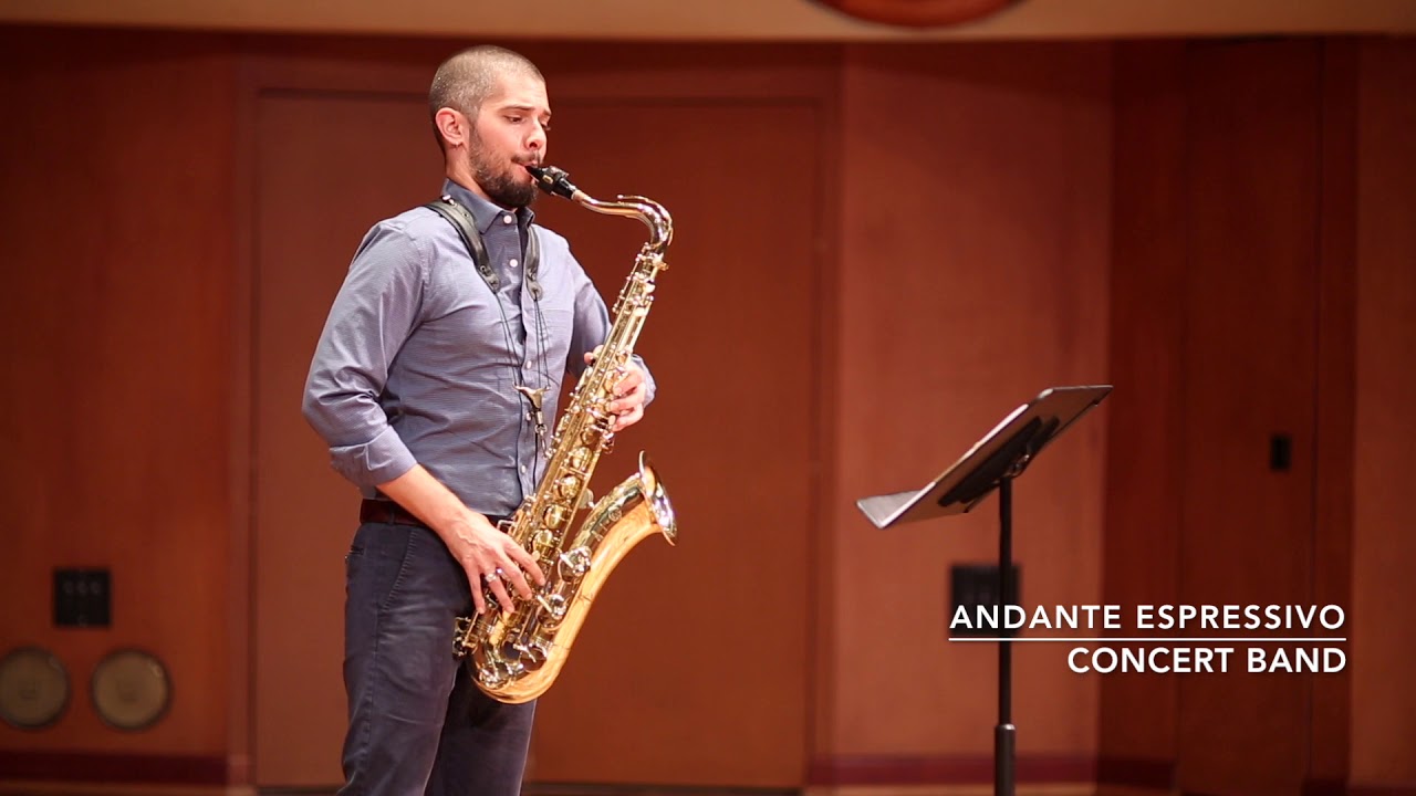 20192020 GMEA AllState Etude Tenor Saxophone, Concert Band YouTube