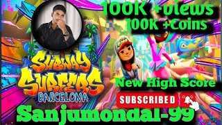 Impossible Subway Surfer Hlghest best Record Best Live Streaming I Subway Surfers Live |😨