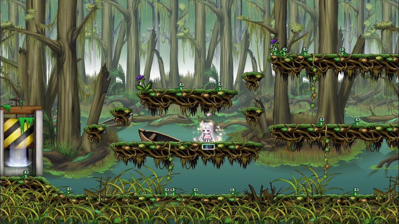 커닝시티 늪지대 [메이플스토리 브금 1시간]