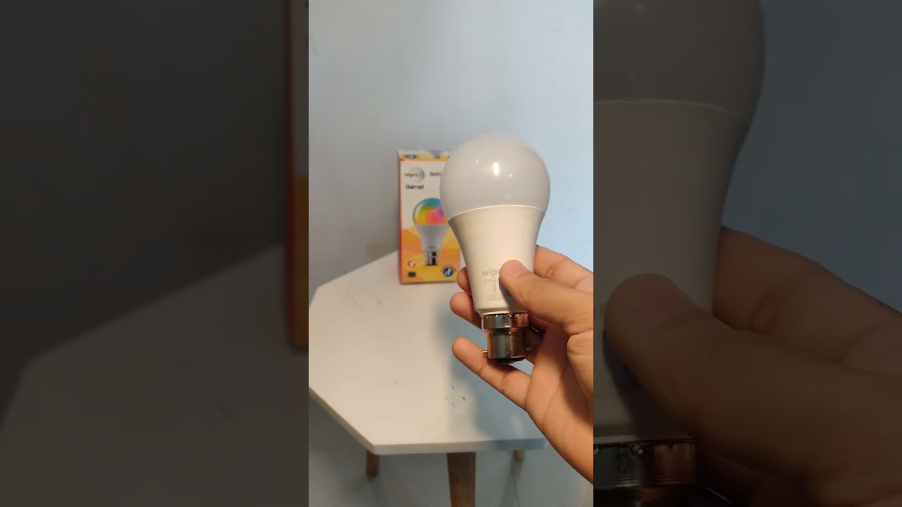 wipro 9-Watt B22 WiFi Smart LED Bulb 💡
