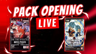 New DB & One Piece Pack Opening !packs