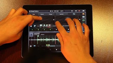 How to Remix Songs in Traktor DJ (iPad) with New Melodies and Rhythms using the Gater Effect