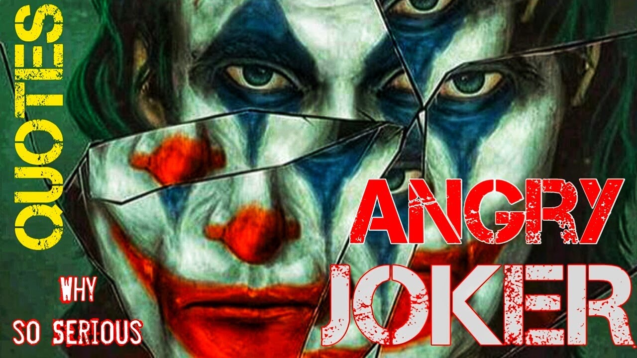 Angry Joker Quotes In English Dark Knight Joker Attitude Joker Quotes Status 24 Hour