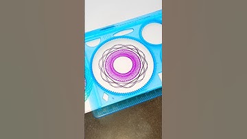 spirograph design pattern #shorts #spirograph #ytshorts #trending #viral #art #drawing #diy #amazing