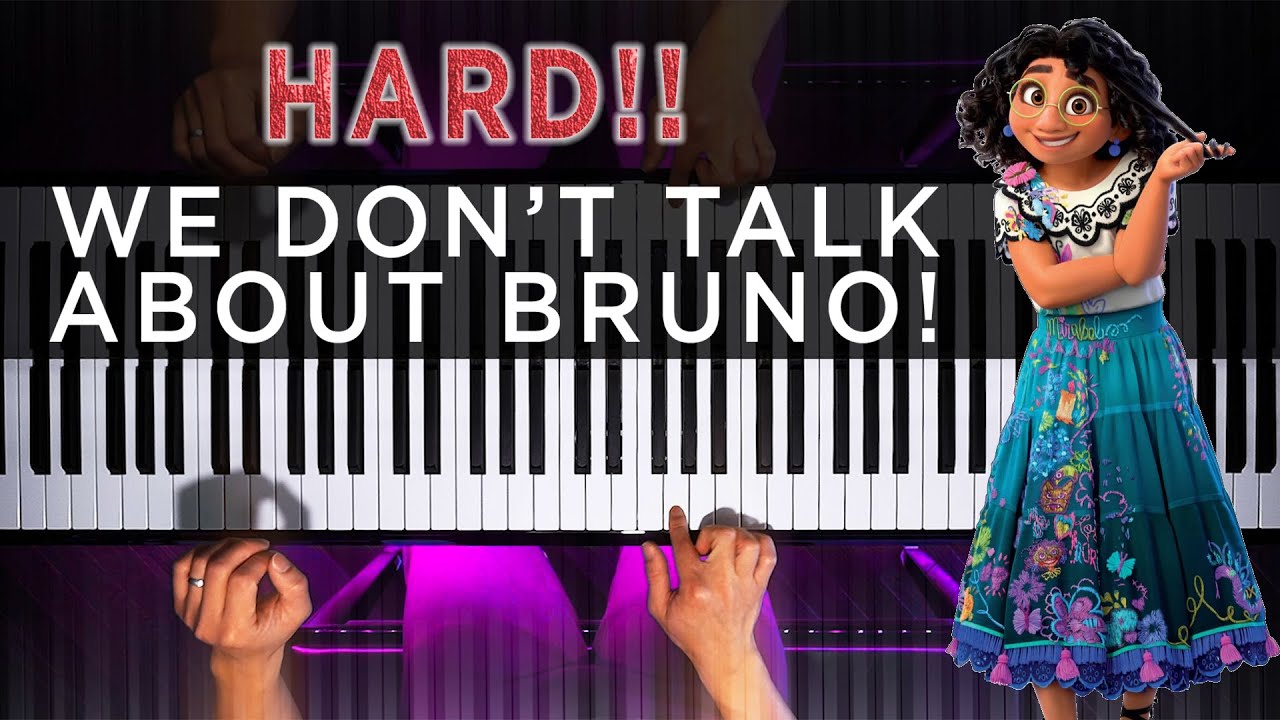 Encanto - We Don't Talk About Bruno (INSANE PIANO COVER) - YouTube