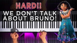 Video thumbnail of "Encanto - We Don't Talk About Bruno (INSANE PIANO COVER)"