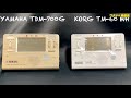 似てるけどどうなの？ 吹奏楽で大人気 チューナーメトロノーム YAMAHA TDM 700 KORG TM-60 比較 ヤマハ ゴールド と コルグ ホワイト 色違い