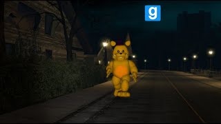 Fast Fredbear just never stops running! Garry's Mod