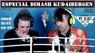 FRIENDS DOBLE REACTION "SHOW MUST GO ON/MY HEART WILL GO ON" DIMASH KUDAIBERGEN (subtitles)