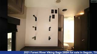 Beautiful 2021 Forest River Viking Saga Travel Trailer RV For Sale in Seguin TX