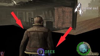 A secret button that's allow you to play with Leon's jacket!