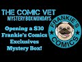 Mystery Box Mondays || Unboxing a $30 Frankie&#39;s Comics Mystery Box || Exclusives || Variants