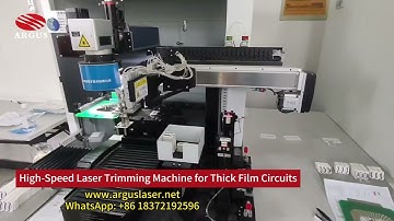 Laser Trimming Machine for Thick Film Circuits#lasertrimming #ThickFilmCircuit #r#ResistorTrimming