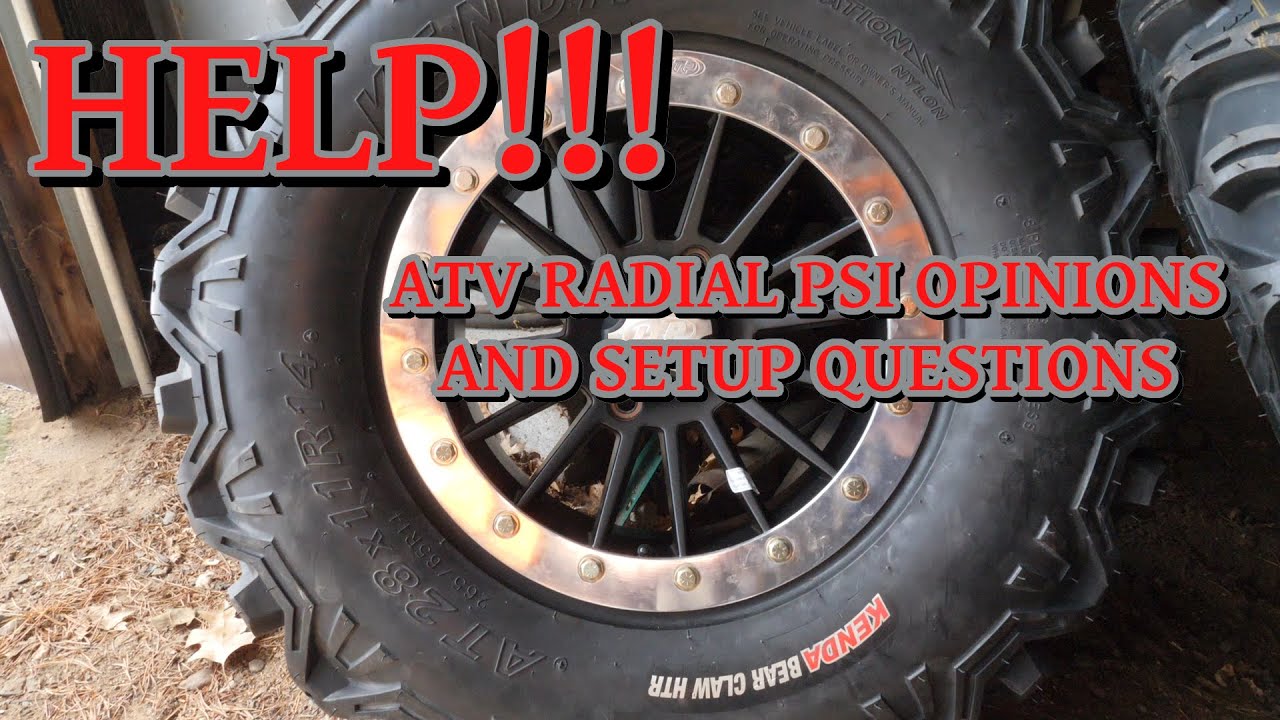 New ATV Tire and Wheel Setup Kenda Bearclaw HTR ITP SD Series
