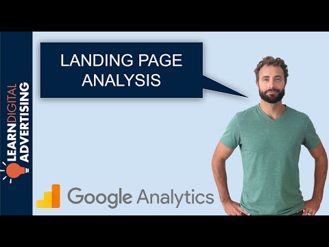 How to Analyze Landing Pages with Google Analytics