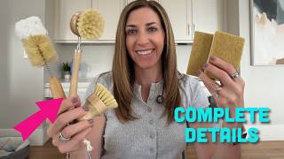 Swapped All My Plastic Dish Brushes for This Amazon Bamboo Set & My Kitchen Thanked Me