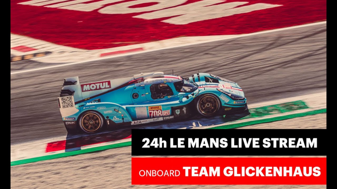 24h Le Mans LIVE stream Onboard Camera Free Practice 1