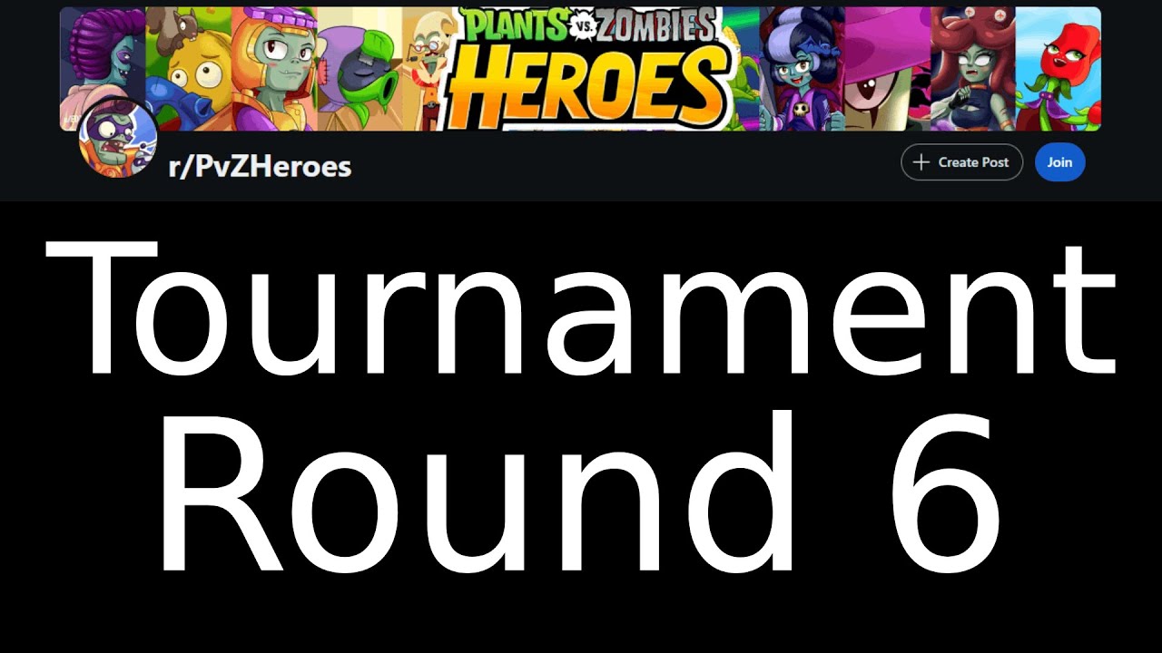 The Last Round Of The r/PvZHeroes Reddit Tournament