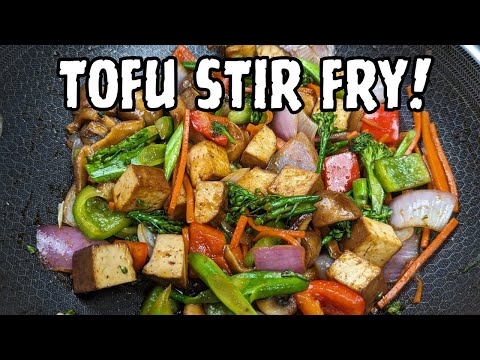 20 mins Stir-fry, Vegetable and Tofu Stir Fry Recipe #vegetarian #tofu #stirfry #recipe