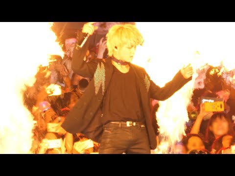 [4K] [180622] BTS 방탄소년단 (V 뷔) - FIRE 불타오르네 (롯데면세점 패밀리 콘서트) 직캠/Fancam by PIERCE