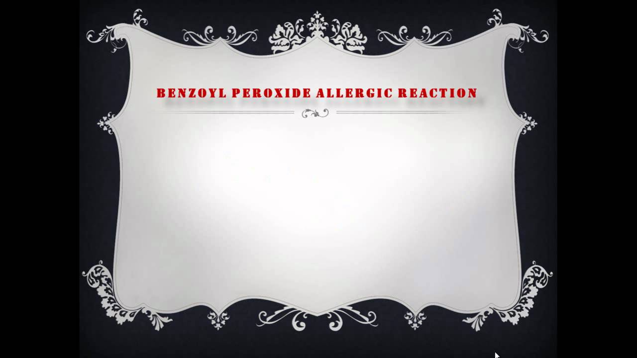 Benzoyl Peroxide Side Effects - Benzoyl Peroxide Acne - YouTube