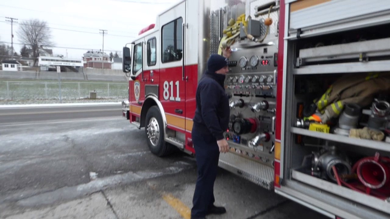 A Day in the Life at Napoleon Fire Station Checking the Equipment YouTube