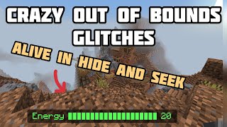 CRAZY Hive OUT OF BOUNDS GLITCHES! (Hide And Seek)