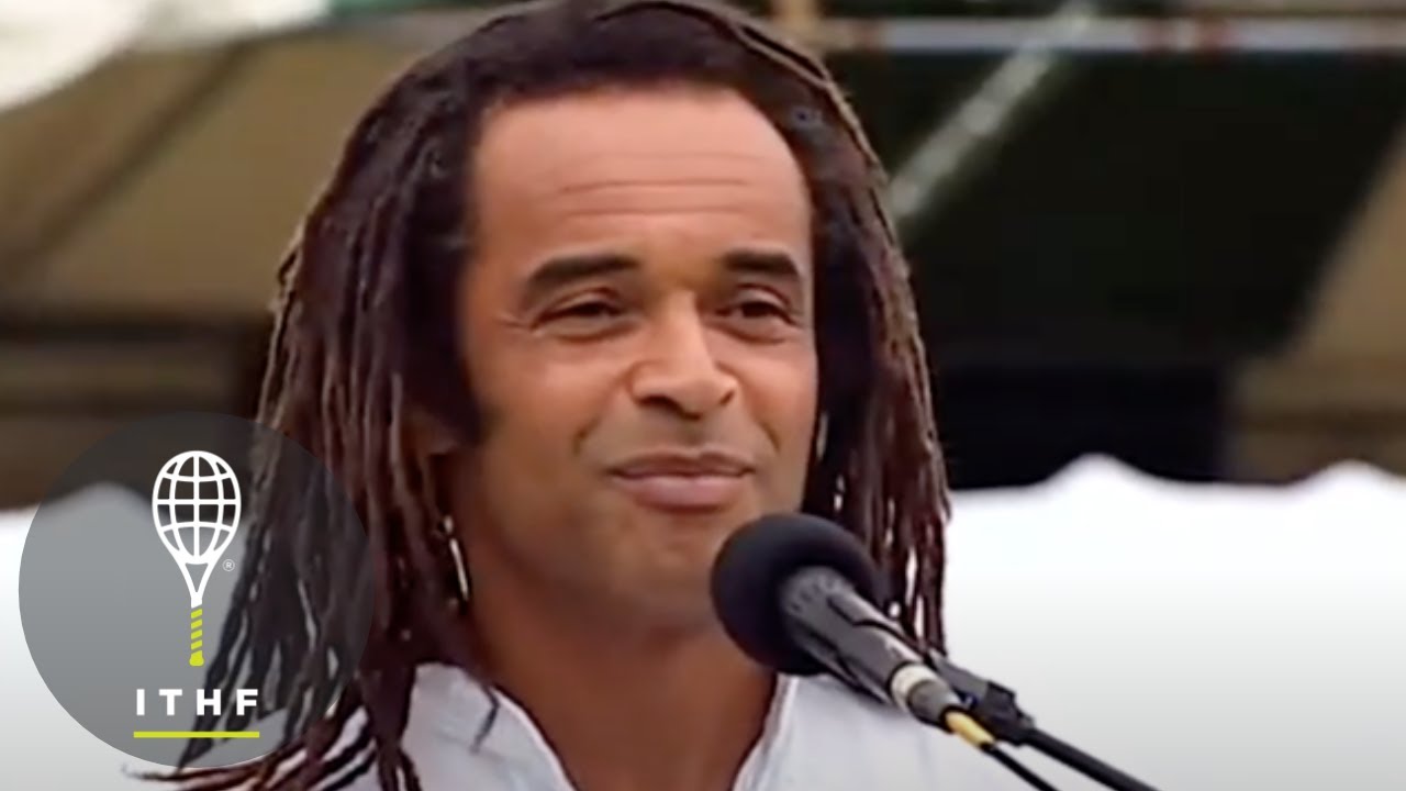 Yannick Noah: Hall of Fame Induction Speech, 2005