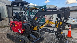 Rhinoceros RH25 2.5T mini ex Walk around.