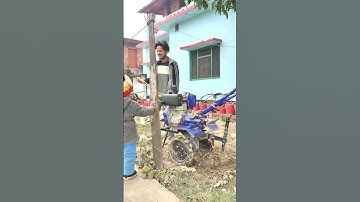 power tiller tractor starting Failed 😭 #tractor #tractorlover #tractorvideo #fail #shorts #ytshort