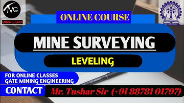 Gate Mining Engineering 2022||Levelling|Surveying||Mining Gyan
