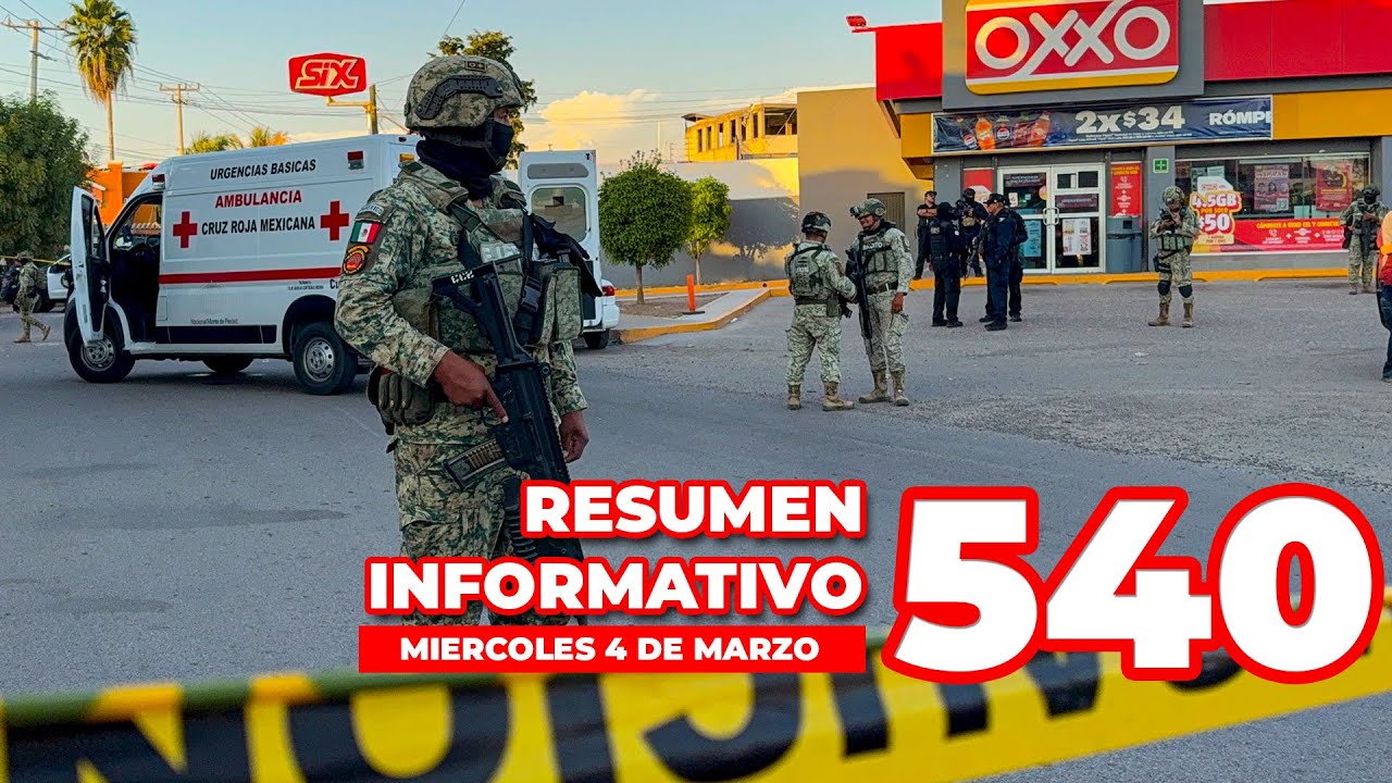 🔴 #envivo DÍA 540: RESUMEN INFORMATIVO MIÉRCOLES 4 DE MARZO