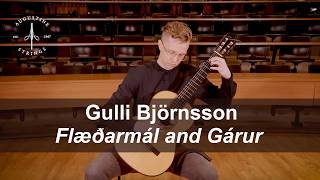Gulli Björnsson Plays Flæðarmál And Gárur
