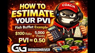 GG Poker PVI Explained – How to Estimate Your PVI (Fish Buffet Example)