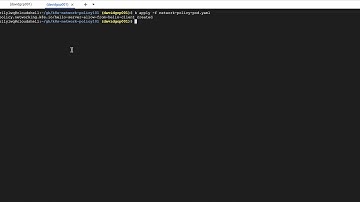 kubernetes network policy for pod and namespace