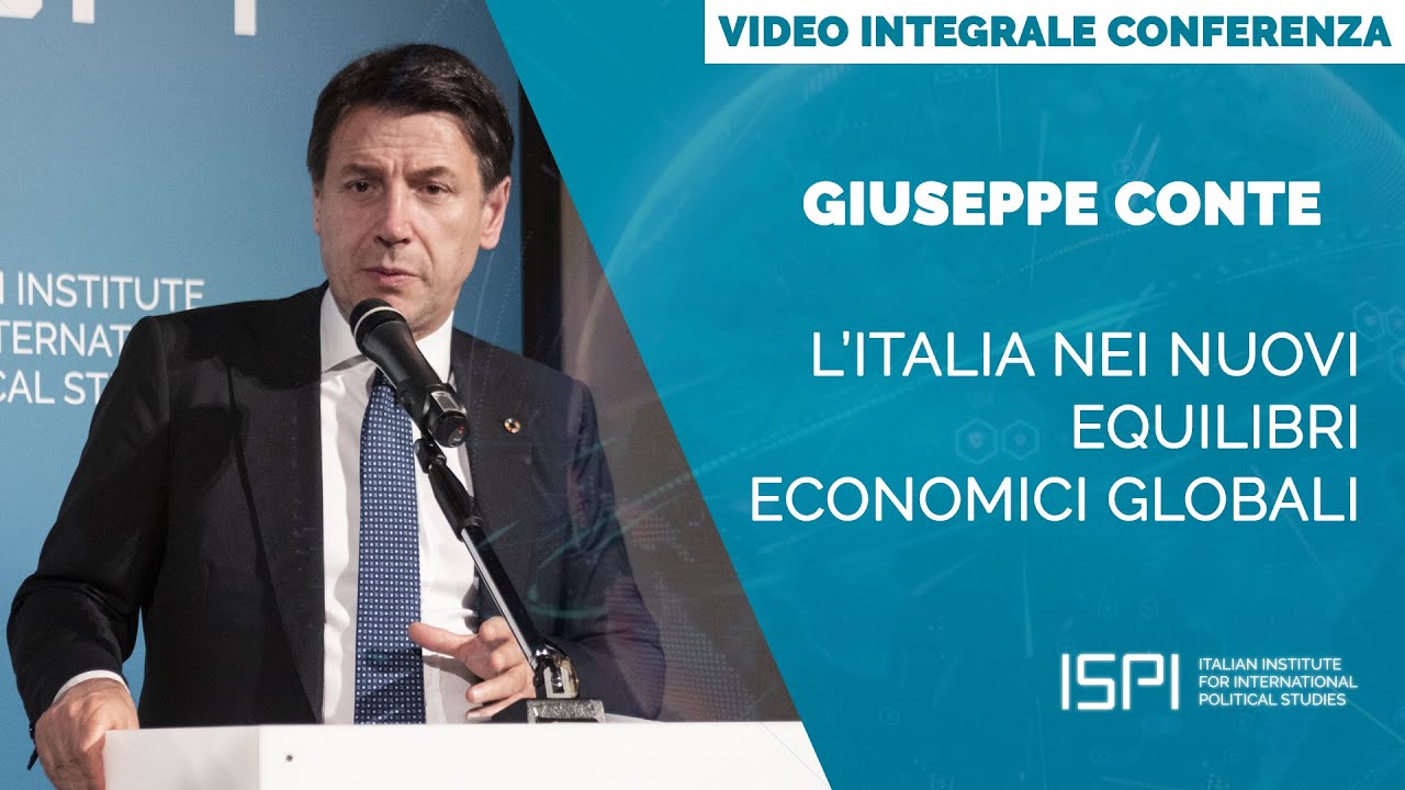 relazioni pubbliche e comunicazione d'impresa L’Italia nei nuovi equilibri economici globali. Con Giuseppe Conte (7.5.2019)