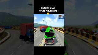 BUSSID Viral Route Adventure 🌟 #bussimulatorindonesia #viral #bussid #gaming #shorts #shortvideo