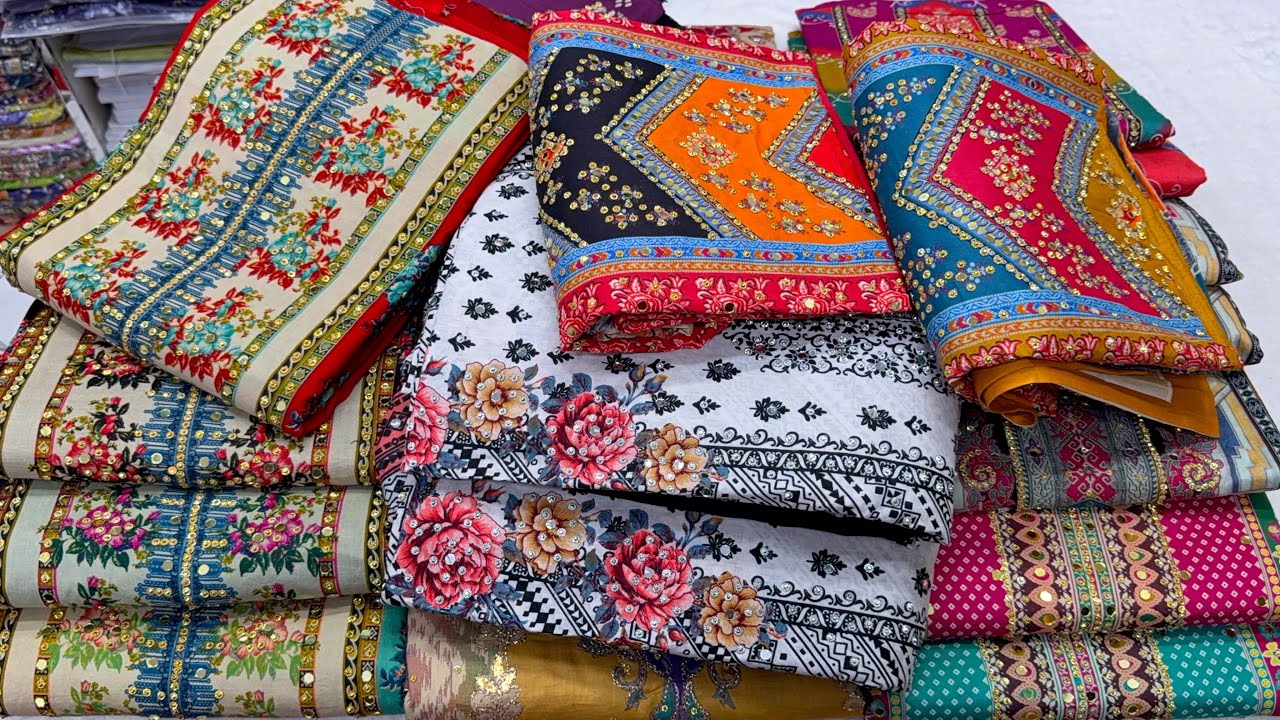 ৯৯৯ টাকা থেকে লুটপাট করা অফারে ঈদ স্পেশাল লাহেরী কটনের লাক্সারি থ্রিপিস | Lahori cotton three piece 