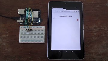 Arduino Yun Voice Control Using HTML5