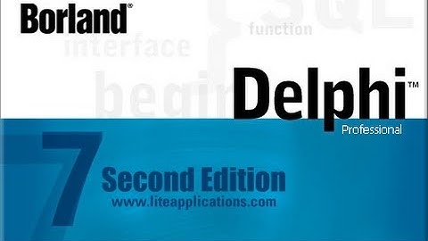 Видео уроки delphi, (Язык pascal) №6 Цикл For