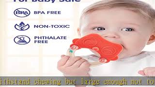 hahaland Baby Toys 0-6 Months - Infant Toys - Baby Teething Toys for Babies 0-6-12 Months - Baby To