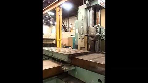 Shibaura Model BFT-13CW2 Horizontal Boring Mill