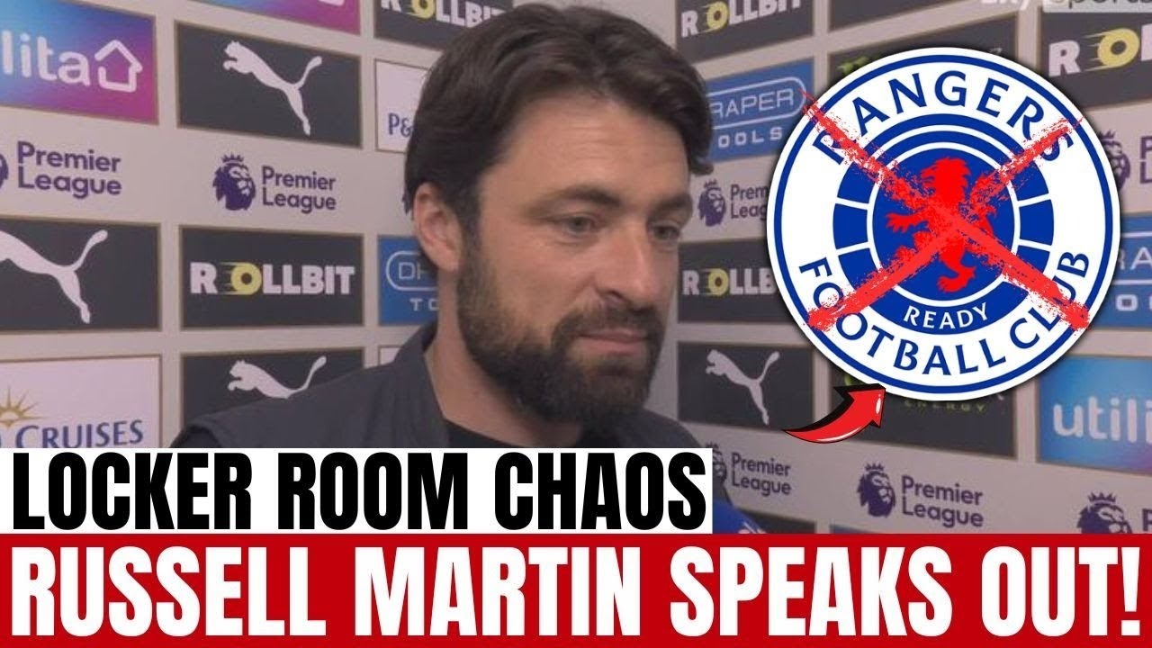 Room Rangersfv RUSSELL MARTIN CLAIMS PLAYER IS “TOXIC” AND HURTING RANGERS LOCKER ROOM ...