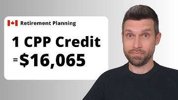 One CPP (Canada Pension Plan) Credit = $16,065
