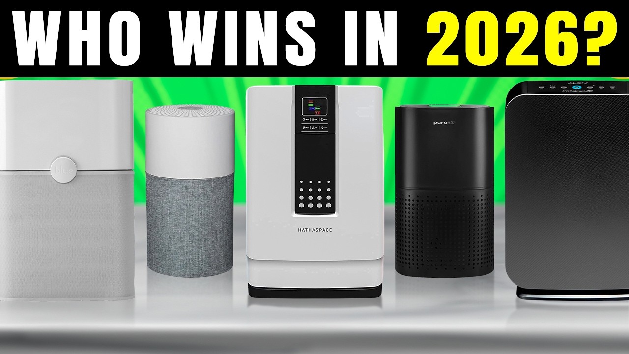 🔥 Top 5 Best AIR PURIFIERS [2026] HEPA Filter / Smart Sensors / Allergy ...