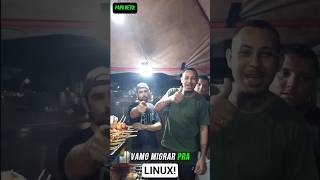"TUDO CAOZADA! VOU MIGRAR PRO LINUX!" 🐧 A galera do churrasquinho tá ligada nas manhas da Microslop