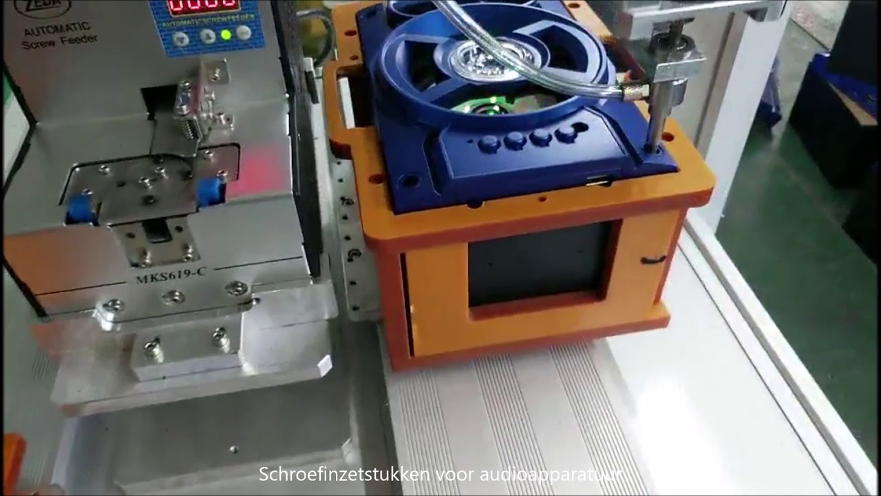 Universele robot geautomatiseerde schroeftoepassing, schroefinzetstukken voor audioapparatuur