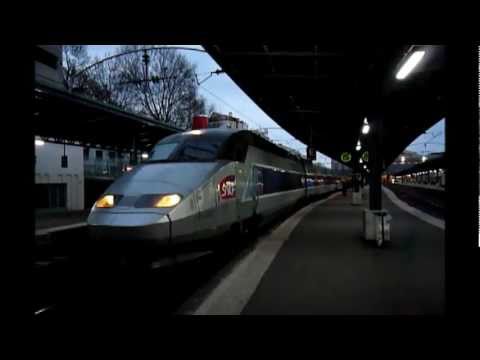 HD GARE DE L'EST Dpart TGV 2519 Pour Nancy