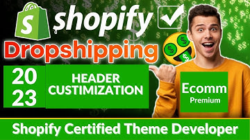 How to Customize Header in Shopify